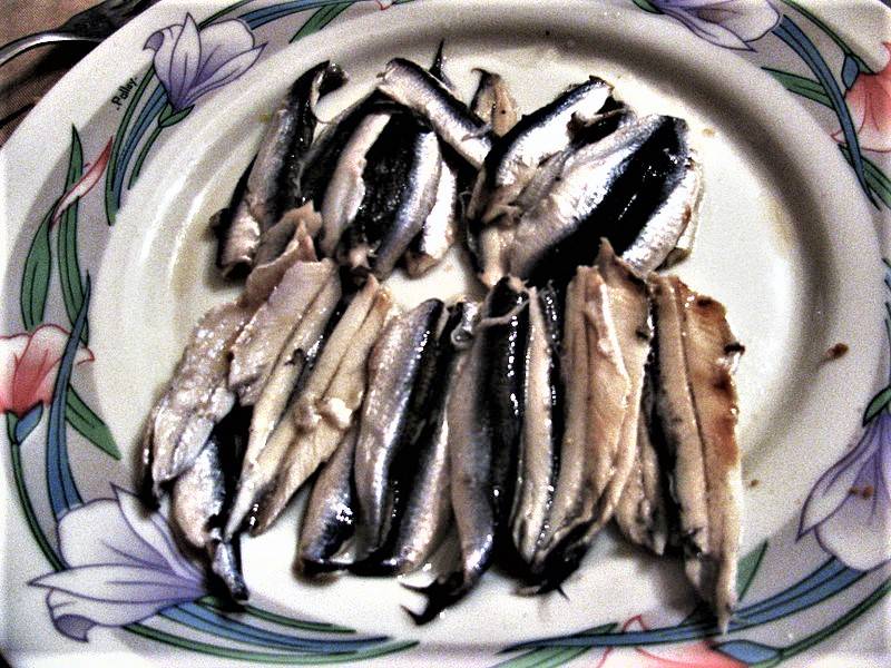 Recette aux anchois de Collioure