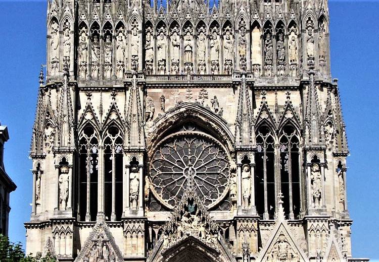La grande rose de la Cathédrale de Reims