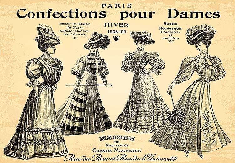 L'origine française du mot fashion