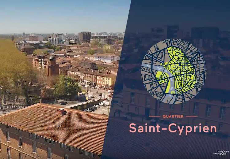 Le quartier Saint-Cyprien de Toulouse