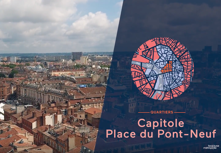 Le quartier du Capitole de Toulouse